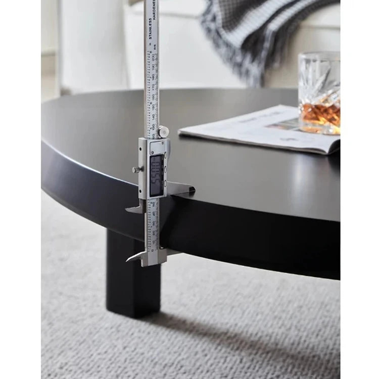 Stylish Ash Wood Coffee Table with Spacious Top - Perfect for Modern Living Rooms hmr-4787