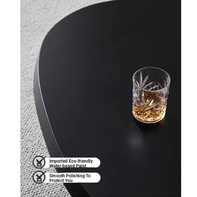 Stylish Ash Wood Coffee Table with Spacious Top - Perfect for Modern Living Rooms hmr-4787