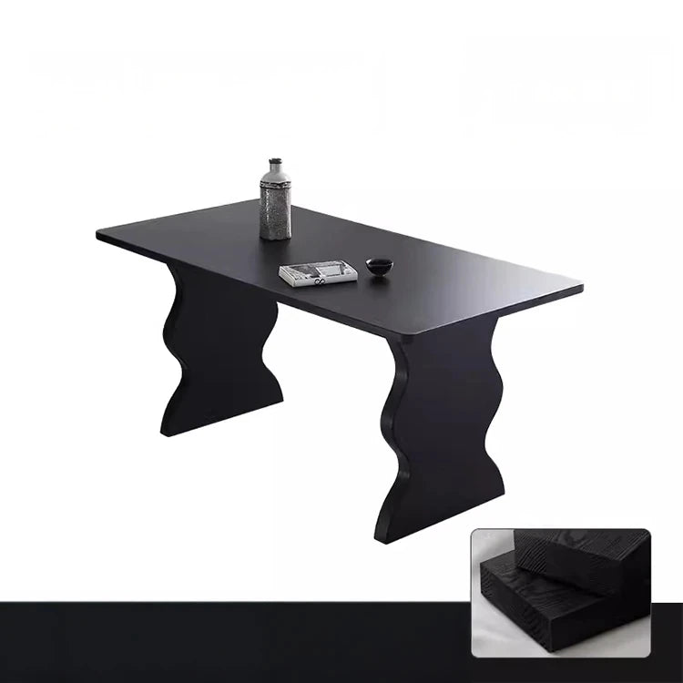 Stylish Ash Wood Dining Table - Modern Design for Elegant Home Interiors hmr-4789