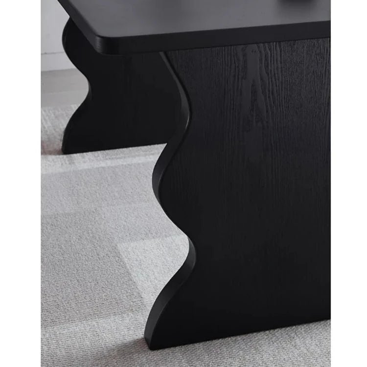 Stylish Ash Wood Dining Table - Modern Design for Elegant Home Interiors hmr-4789