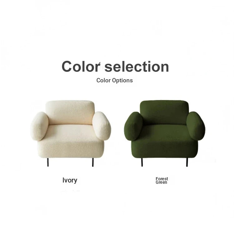Stylish Stainless Steel Accent Chair with Plush Upholstery for Modern Living Spaces hmr-4791