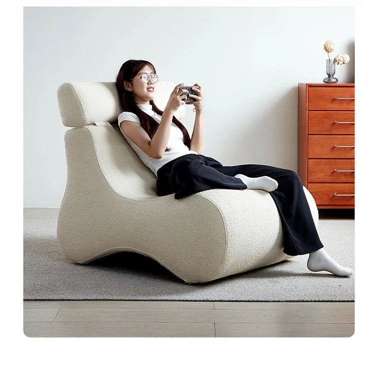 Stylish Ash Wood Chair for Ultimate Comfort - Perfect for Gaming and Relaxation hmr-4794
