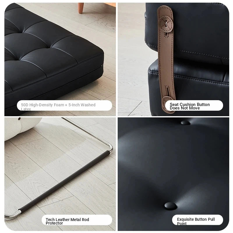 Stylish PU Leather Modular Sofa - Versatile Seating for Modern Living Rooms hmr-4797