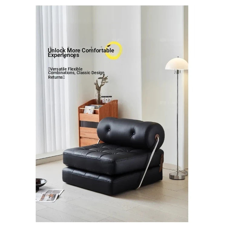Stylish PU Leather Modular Sofa - Versatile Seating for Modern Living Rooms hmr-4797