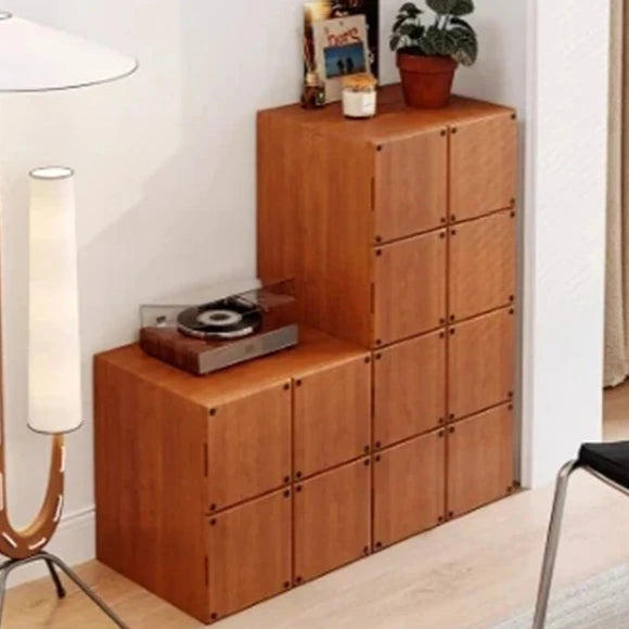 Stylish Ash Wood Bedside Cupboard - Modern Storage Solution for Your Home hmr-4803