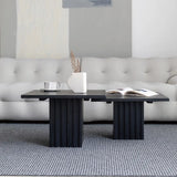 Sleek Ash Wood Coffee Table – Modern Look for Living Spaces hms-4050