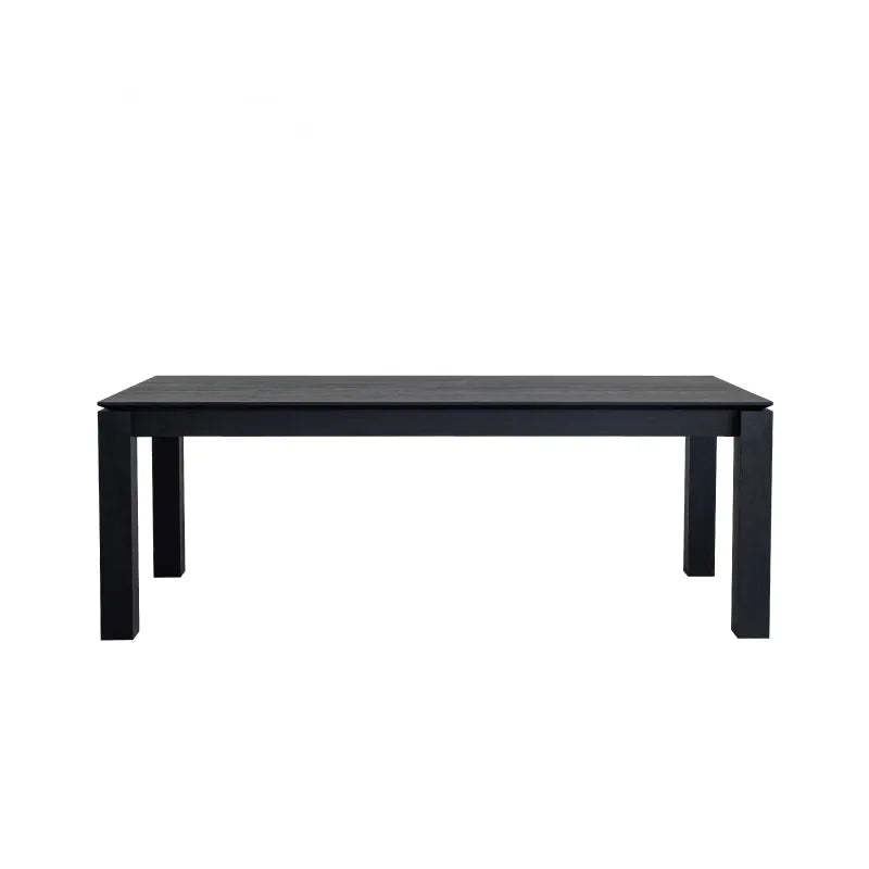 Modern Ash Wood Dining Table Set - Sleek & Stylish Design hms-4054