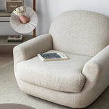 Luxury Solid Wood Armchair - Plush Comfort for Living Spaces hms-4064