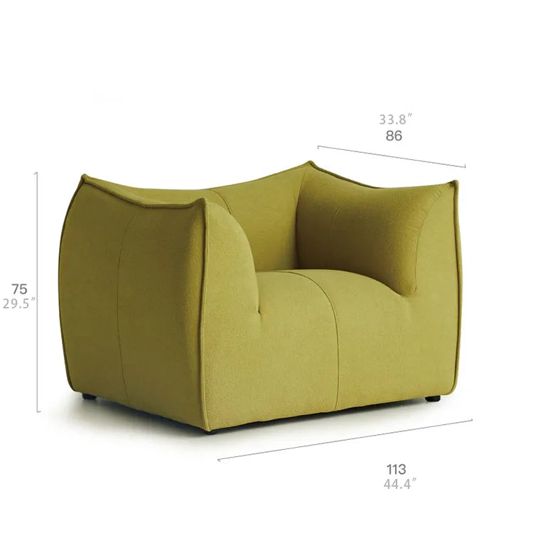 Modern Pine Sofa Chair - Stylish Comfort for Your Living Room hms-4070