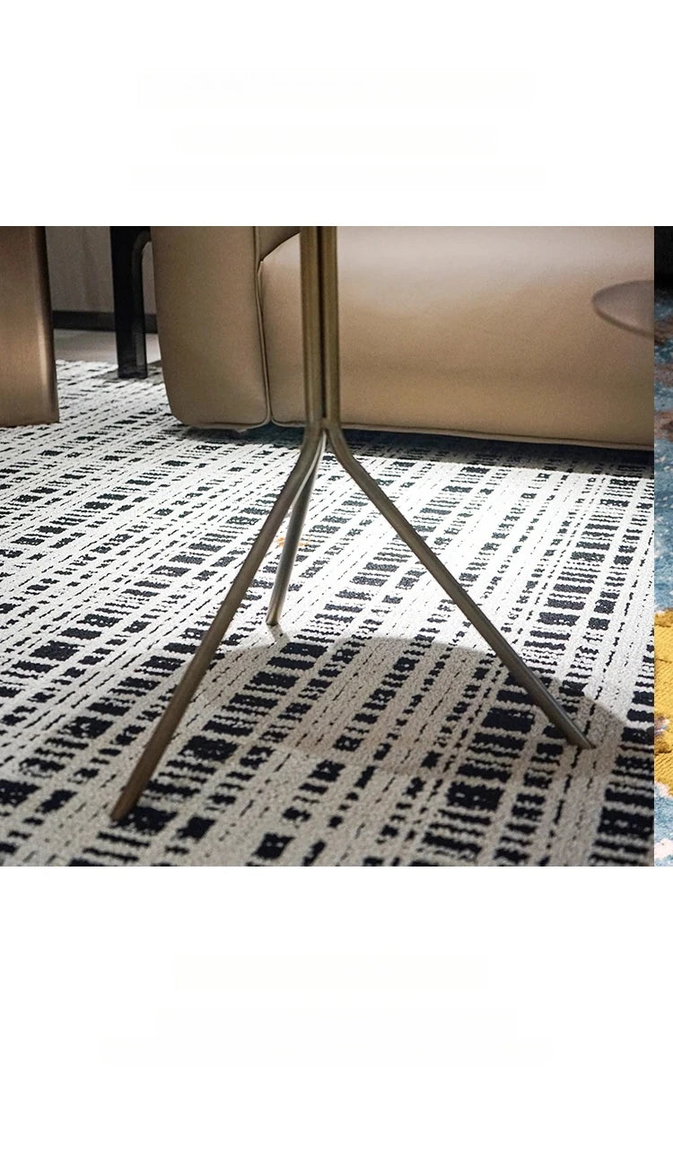 Stylish Stainless Steel Coffee Table - Modern Design with Elegant Finish for Living Room Decor hmsf-4665