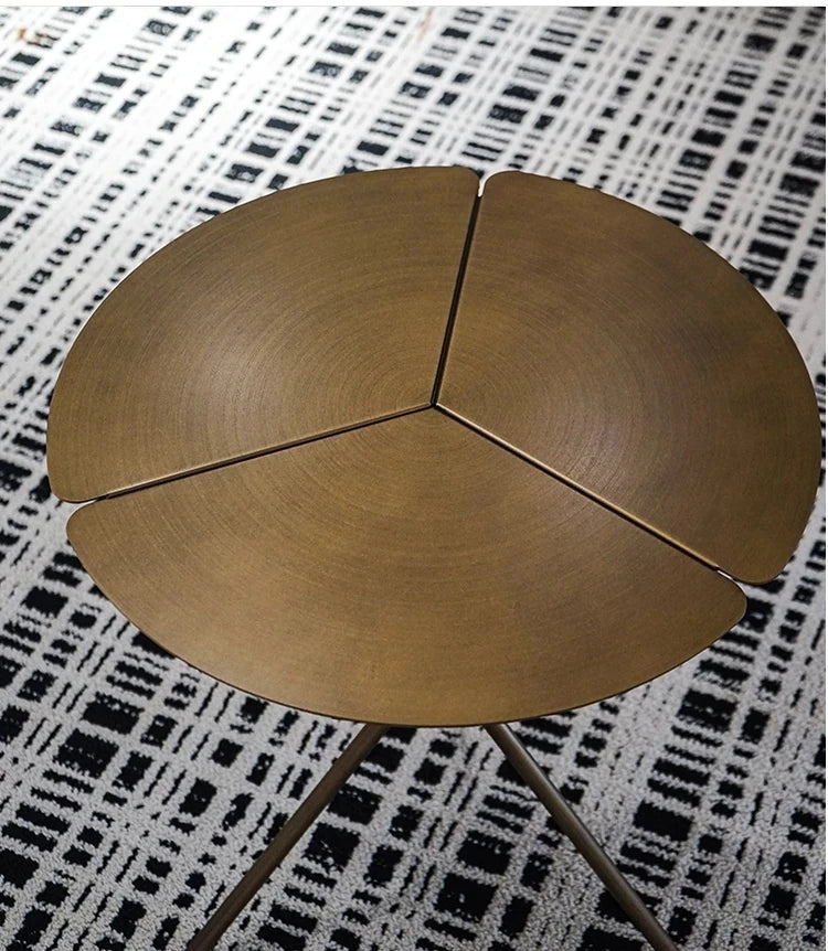 Stylish Stainless Steel Coffee Table - Modern Design with Elegant Finish for Living Room Decor hmsf-4665