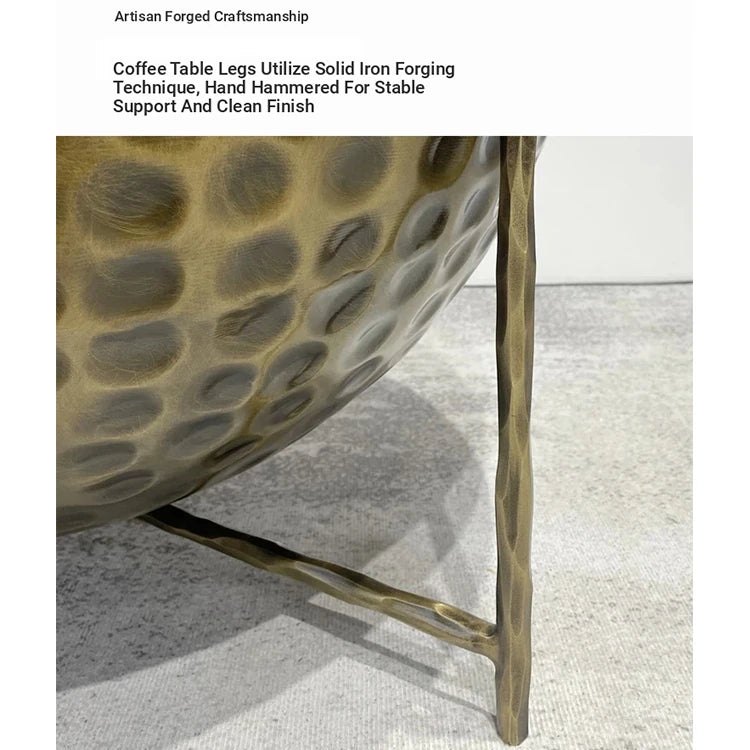 Stylish Trio of Modern Coffee Tables in Vibrant Metallic Finishes – Perfect for Any Living Space hmsf-4678