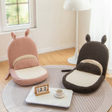 Stylish Dark Gray Sofa with Pink Latex Cushions and Cozy Berber Fleece Upholstery hmy-1061