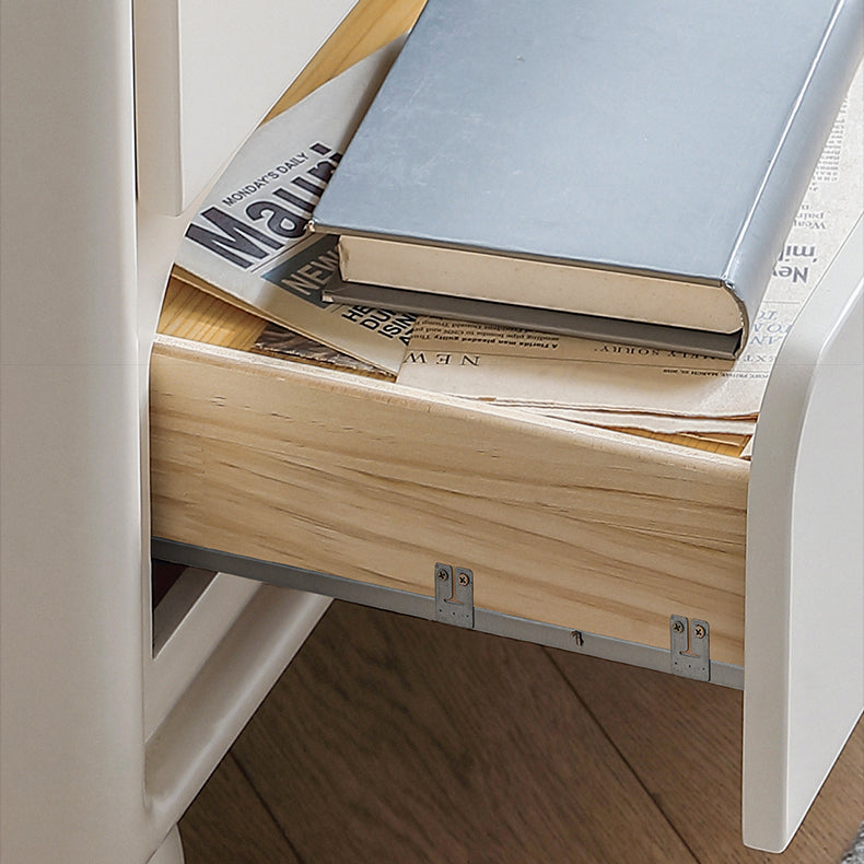 White Oak Pine Multi-Layer Board Cabinet - Modern Minimalist Storage Solution hqlw-4027