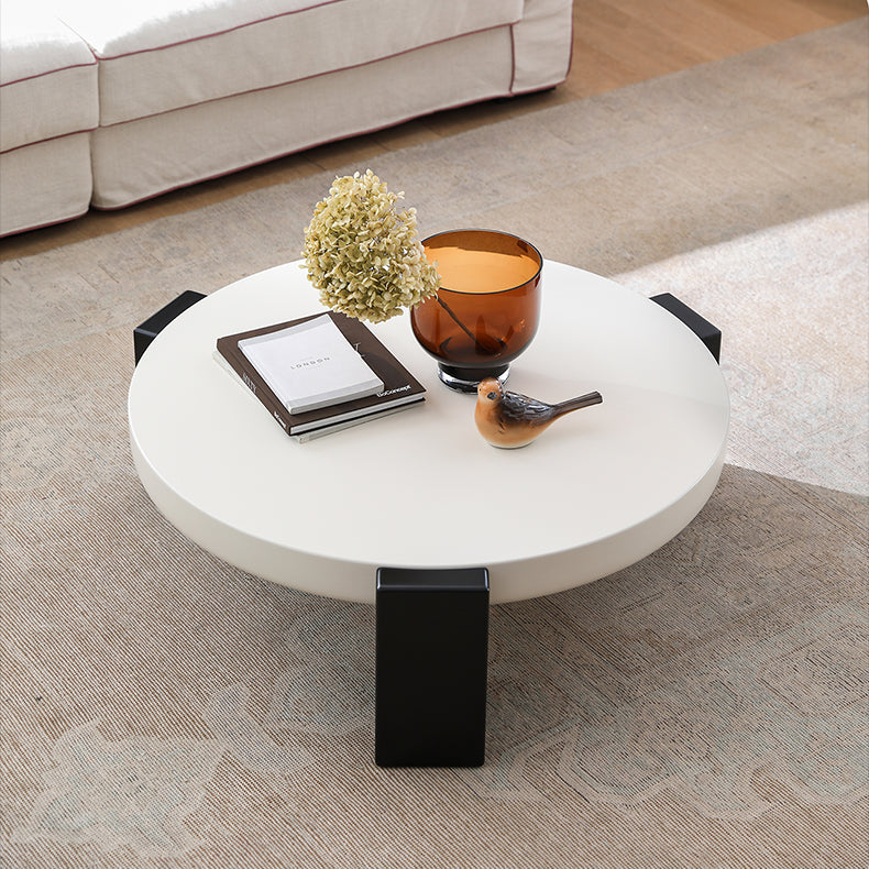 Modern Oak Density Board Coffee Table - Perfect for Contemporary Living Rooms hqlw-4033