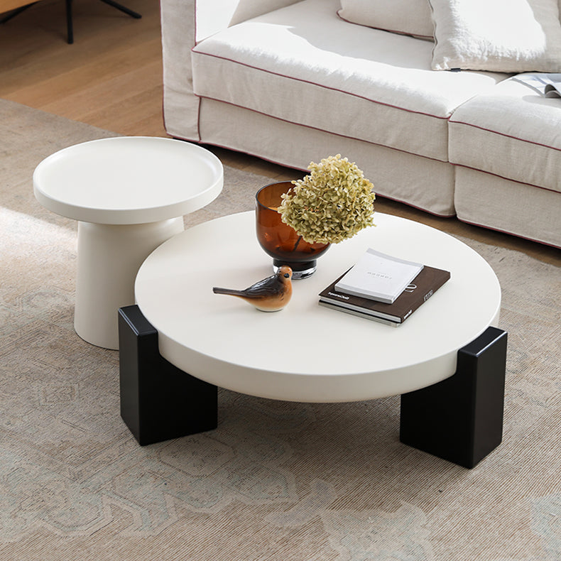 Modern Oak Density Board Coffee Table - Perfect for Contemporary Living Rooms hqlw-4033