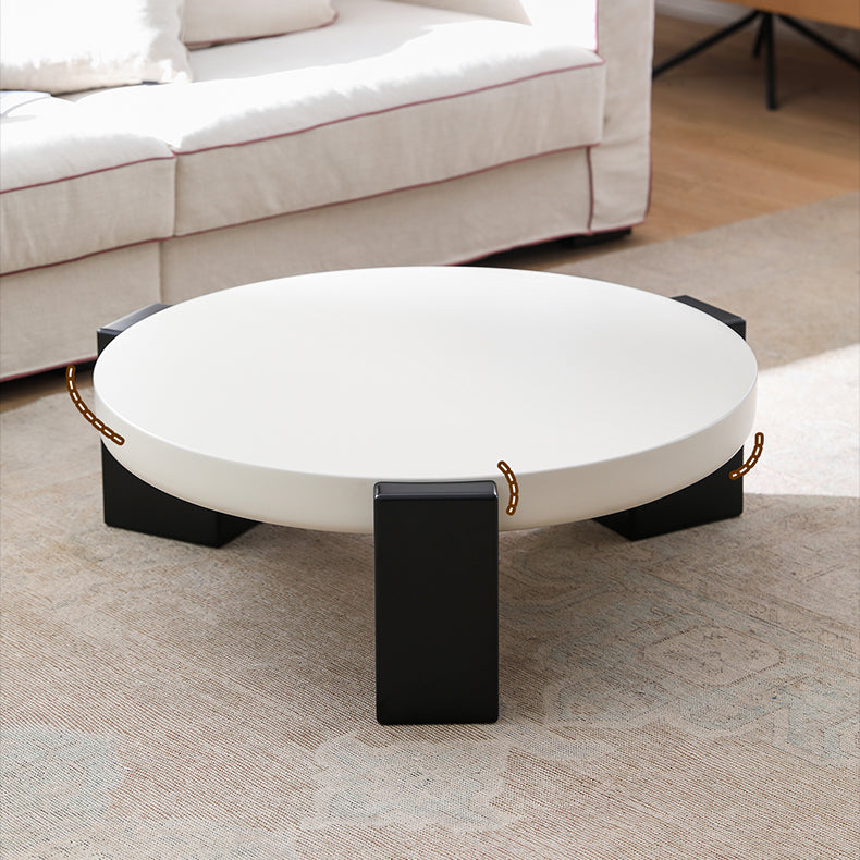 Modern Oak Density Board Coffee Table - Perfect for Contemporary Living Rooms hqlw-4033