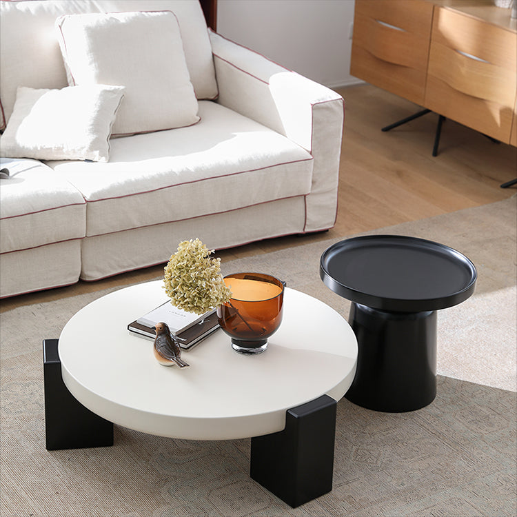 Modern Oak Density Board Coffee Table - Perfect for Contemporary Living Rooms hqlw-4033