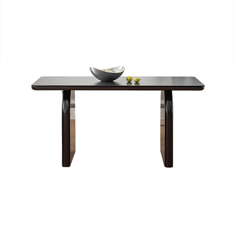 Modern Dining Table - Stylish Ceramic Stone & Stainless Steel Design for Your Home hqlw-4041