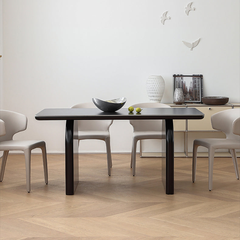 Modern Dining Table - Stylish Ceramic Stone & Stainless Steel Design for Your Home hqlw-4041