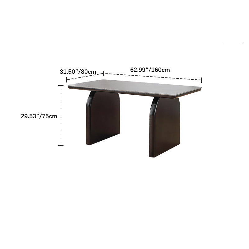 Modern Dining Table - Stylish Ceramic Stone & Stainless Steel Design for Your Home hqlw-4041