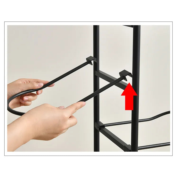 Multi-Tier Sports Storage Rack for Ball & Equipment Organization - hsen-2027