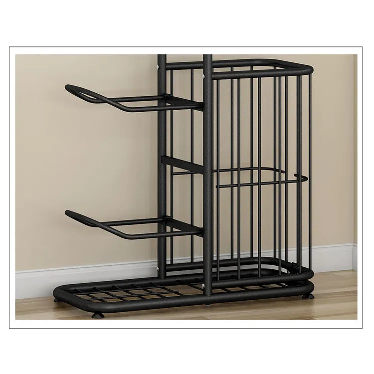 Multi-Tier Sports Storage Rack for Ball & Equipment Organization - hsen-2027