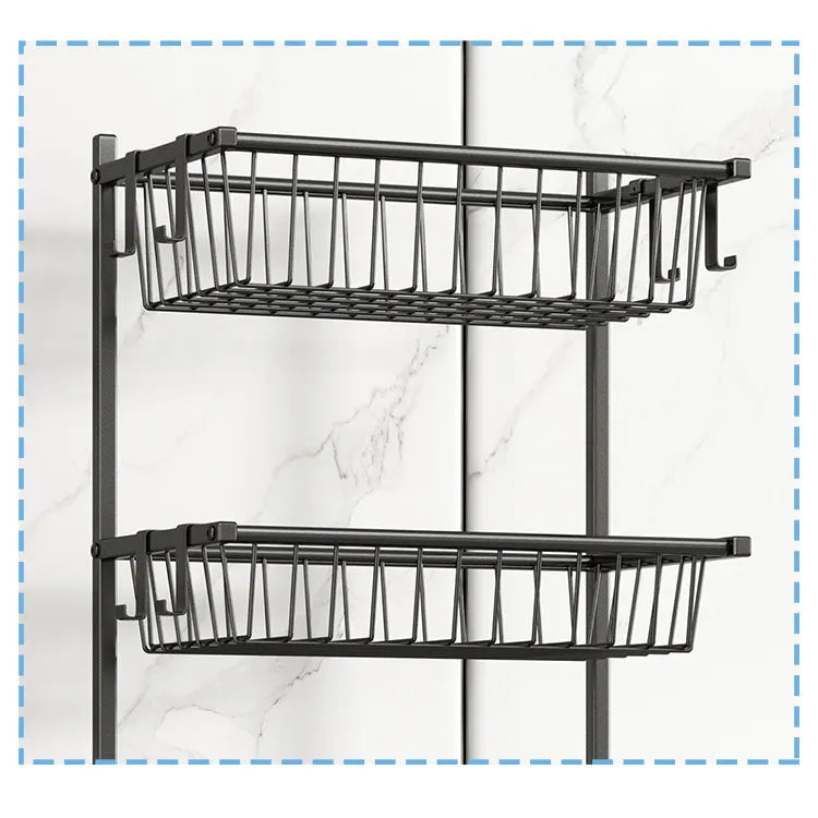 Adjustable Sports Equipment Rack with Wheels for Home and Garage Organization hsen-2033