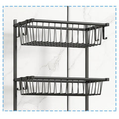 Adjustable Sports Equipment Rack with Wheels for Home and Garage Organization hsen-2033