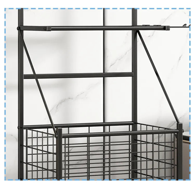 Adjustable Sports Equipment Rack with Wheels for Home and Garage Organization hsen-2033
