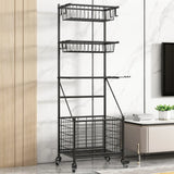 Adjustable Sports Equipment Rack with Wheels for Home and Garage Organization hsen-2033