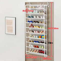 Over-the-Door Shoe Storage Rack - Maximize Space with Style hsen-2035