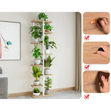 Vertical Indoor Plant Stand with Multiple Tiers for Home and Office - hsen-2036