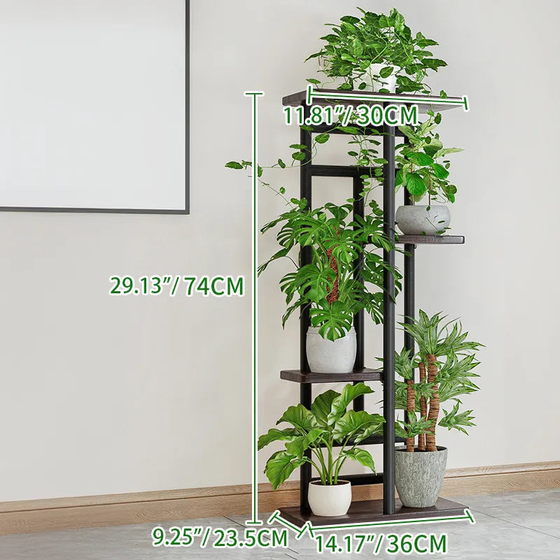 gray plant stand indoor Plant Stand
