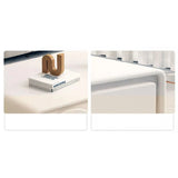 Modern White Coffee Table with Storage Drawers for Living Room Decor - hsj-2263