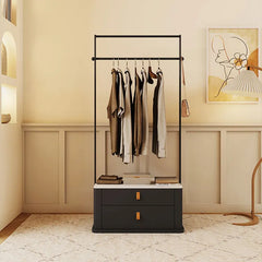 Stylish Coat Hanger with Sintered Stone Base - Elegant Home Organizer hsj-2268