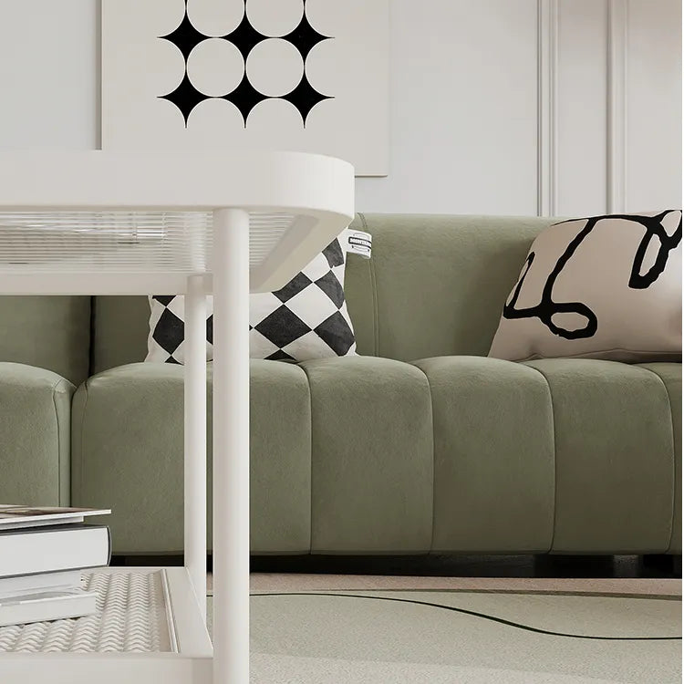 Modern Tempered Glass Coffee Table hsj-2271 - Sleek Design for Stylish Living Rooms