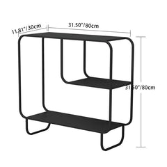 Modern White Metal Storage Rack - Sleek Design for Stylish Organization hsj-2275 | Functional Home Storage Solution