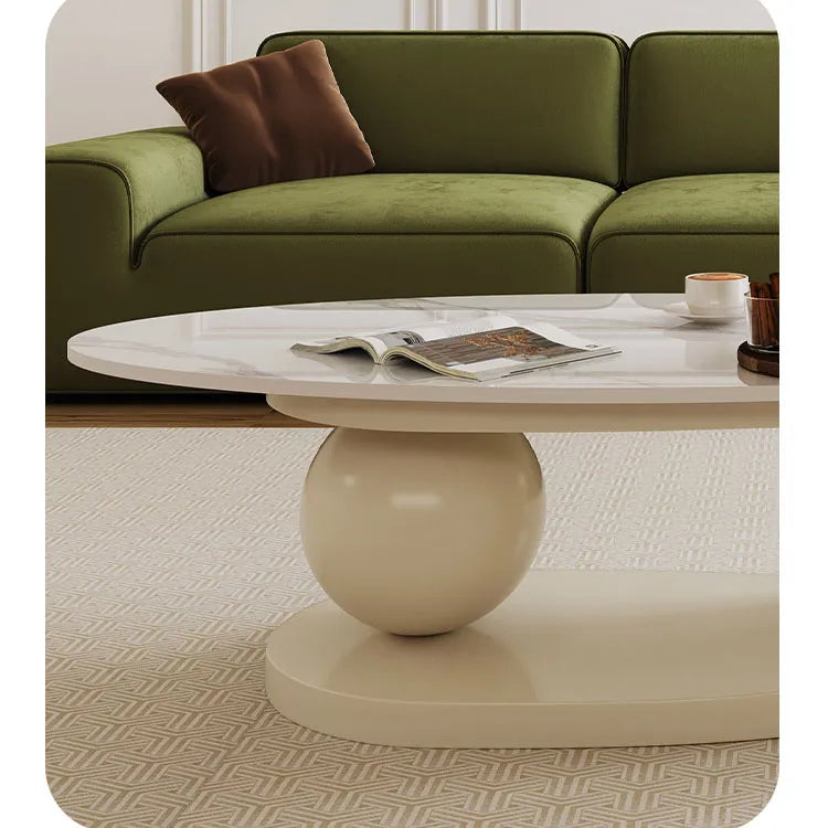 Sleek Sintered Stone Coffee Table hsj-2276 for Modern Living Room Decor