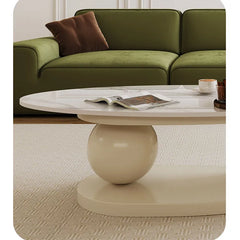 Sleek Sintered Stone Coffee Table hsj-2276 for Modern Living Room Decor