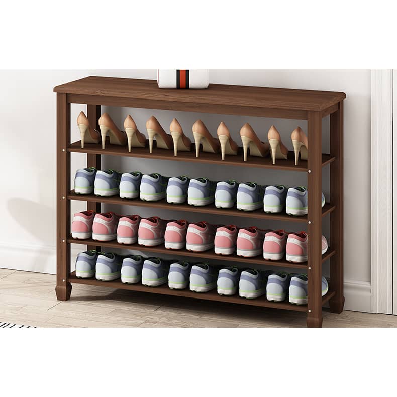 Bamboo Storage Rack - Stylish Natural Wood Finish for Home Organization hsl-102