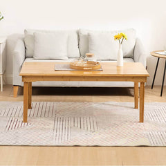 Rectangular Bamboo Coffee Table - Simple Style for LIvingroom hsl-125