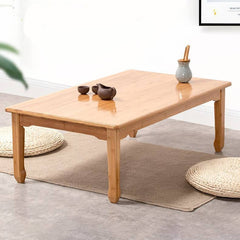 Rectangular Bamboo Coffee Table  in Natural Wood Color - Perfect for Any Home Decor hsl-126