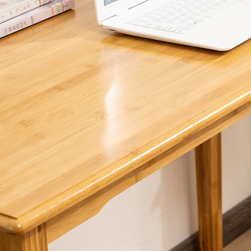 Stunning Natural Wood Color Bamboo Table - Perfect for Modern Interiors hsl-129