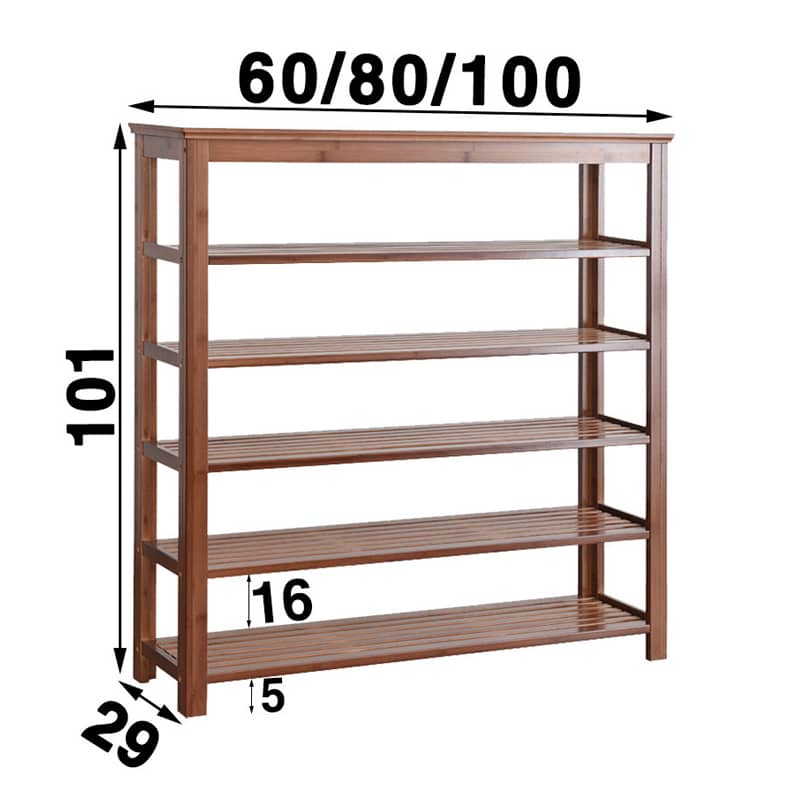 Stylish Bamboo Storage Rack for Elegant Home Organization hsl-95