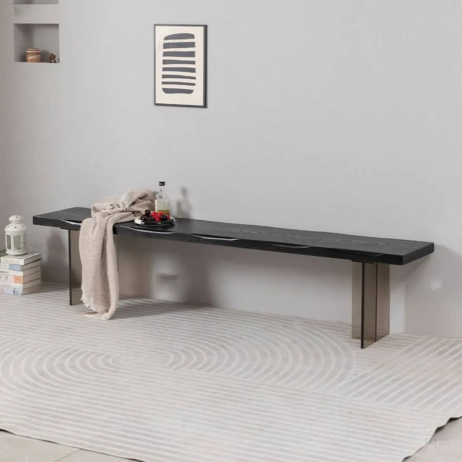 Elegant Pine Wood Acrylic Stool - Modern Design for Your Home hsyj-2277