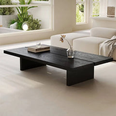 Sleek Pine Wood Coffee Table - Modern Centerpiece for Elegant Living Rooms hsyj-2279