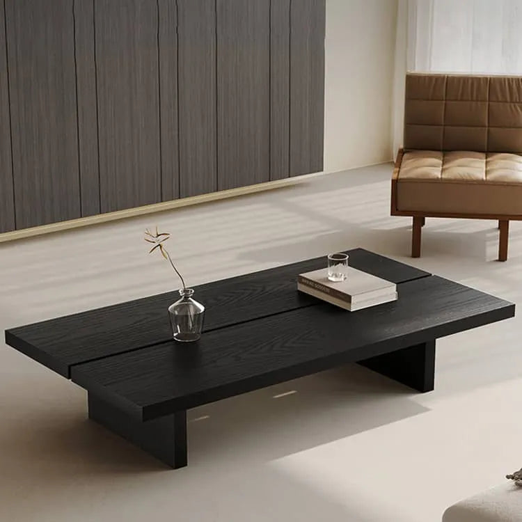 Sleek Pine Wood Coffee Table - Modern Centerpiece for Elegant Living Rooms hsyj-2279