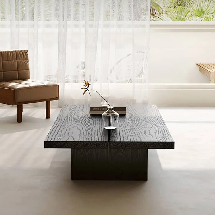 Sleek Pine Wood Coffee Table - Modern Centerpiece for Elegant Living Rooms hsyj-2279