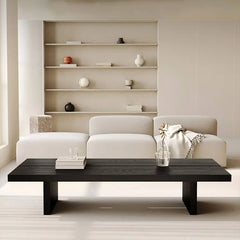 Sleek Pine Wood Coffee Table - Modern Centerpiece for Elegant Living Rooms hsyj-2279